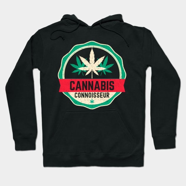 Weed Stoner Cannabis Connoisseur Marijuana Smoke Hoodie by klei-nhanss